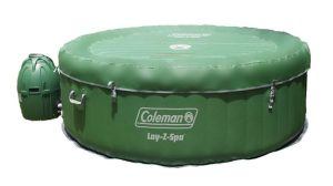 coleman inflatible hot tub