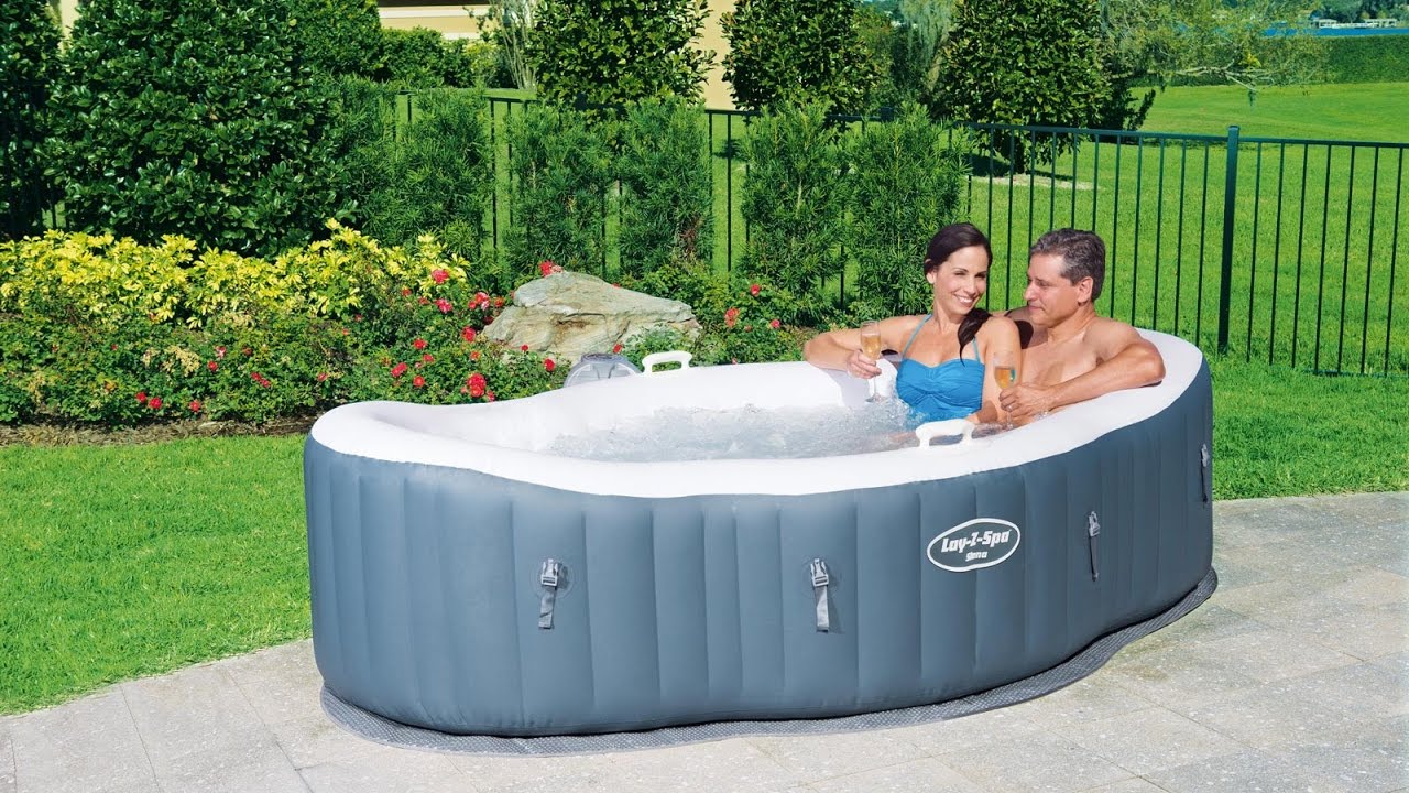 SaluSpa Siena AirJet Inflatable Hot Tub Review - PortableTubsHQ.com